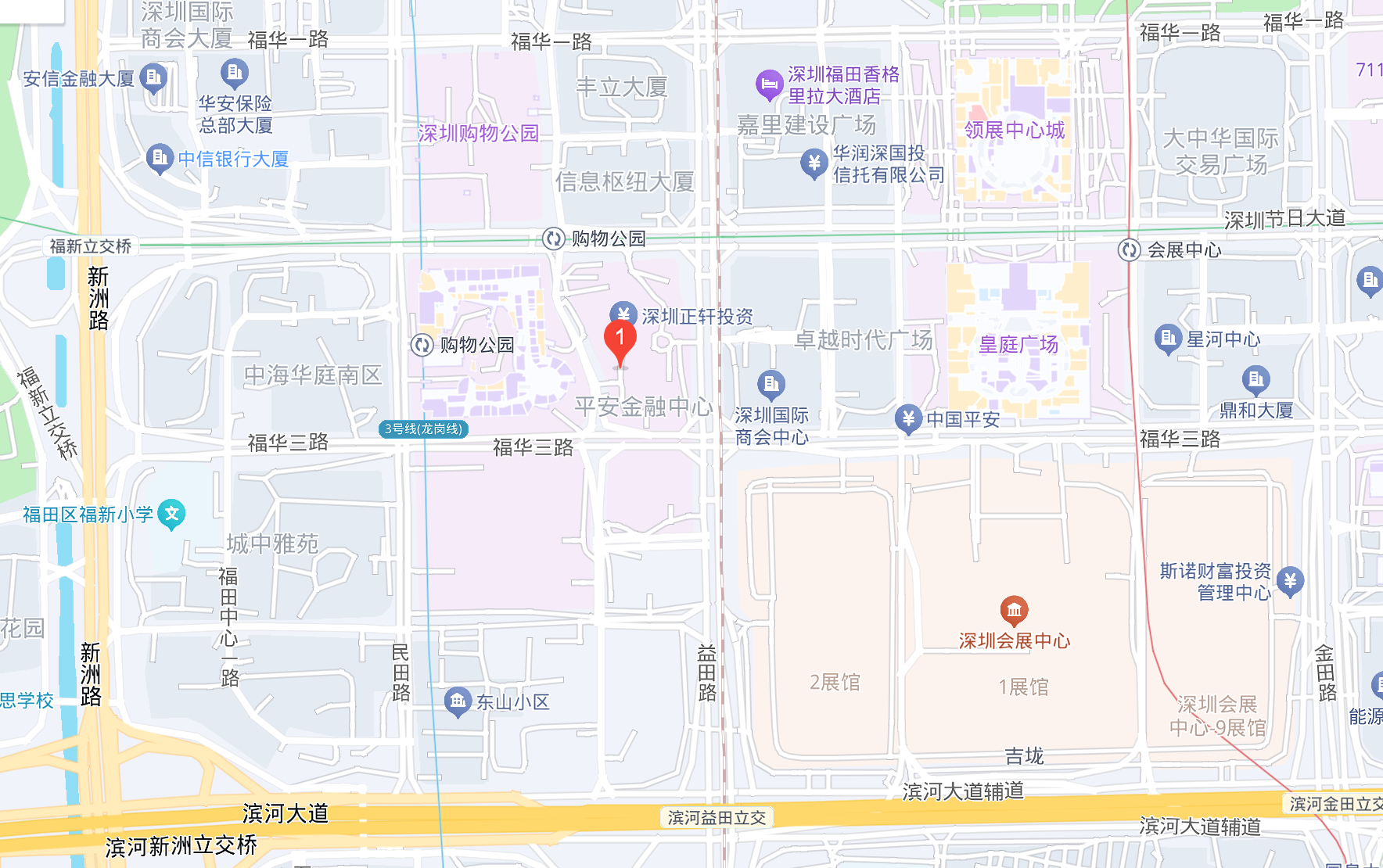 律师事务所位置地图